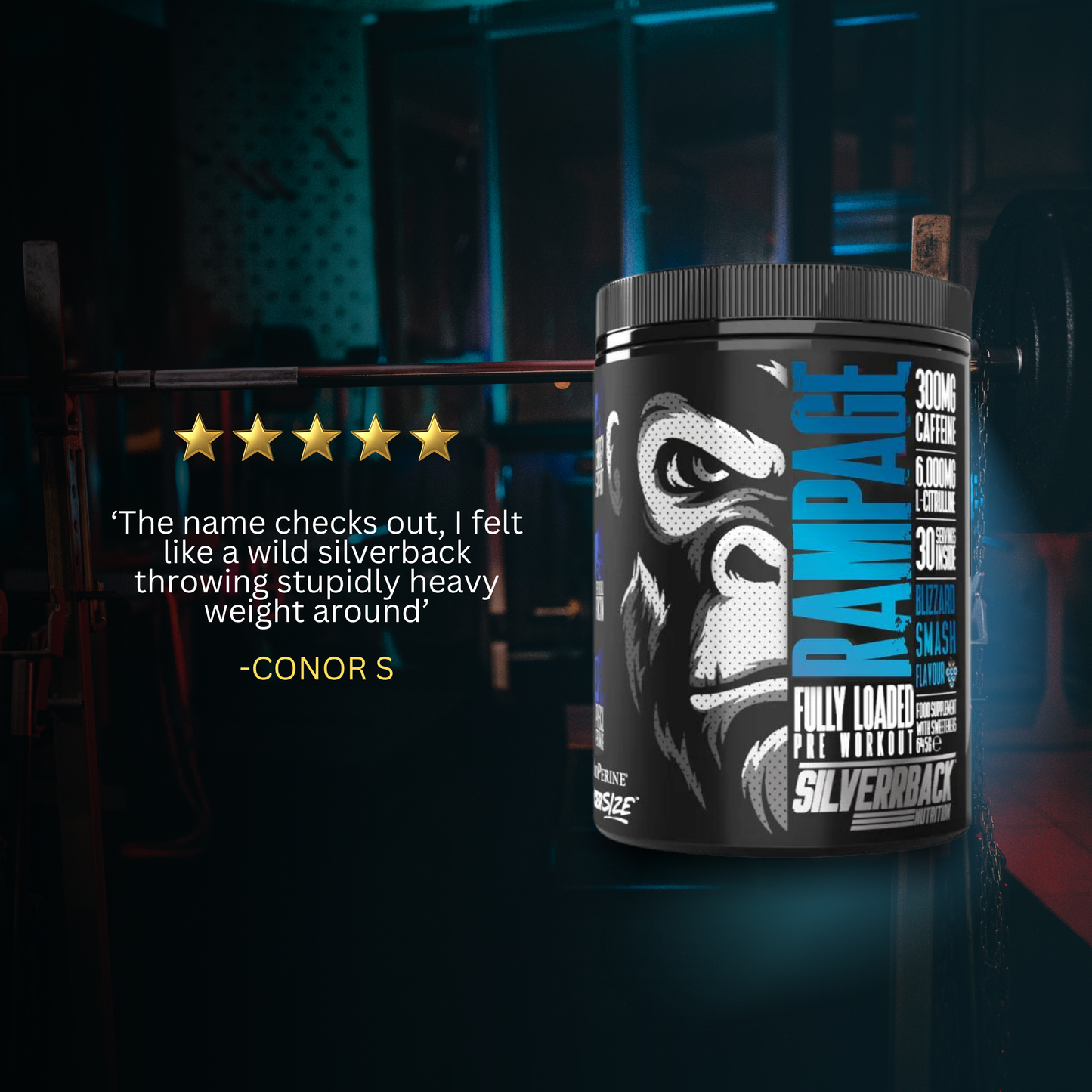 Rampage Pre Workout | Transforming Average Men into Savages'